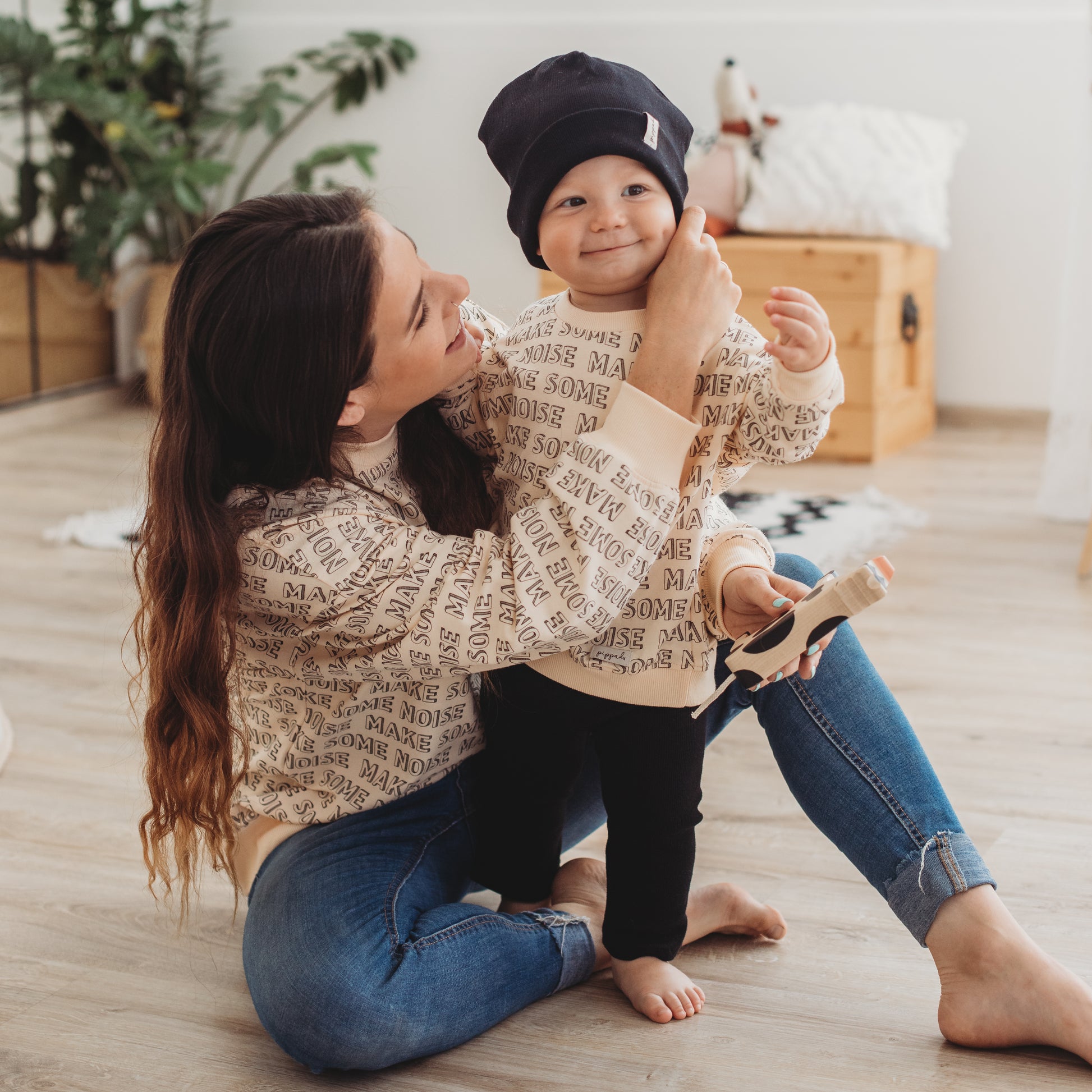 Gyerek leggings - fekete - Pippadu