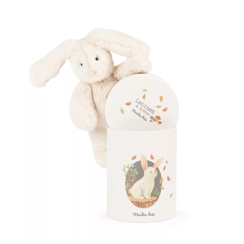 Moulin Roty Lujzi plüss nyuszi díszdobozban - Artúr és Lujzi