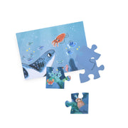 Moulin Roty foszforeszkáló puzzle gyerekeknek - Pál polip kalandjai