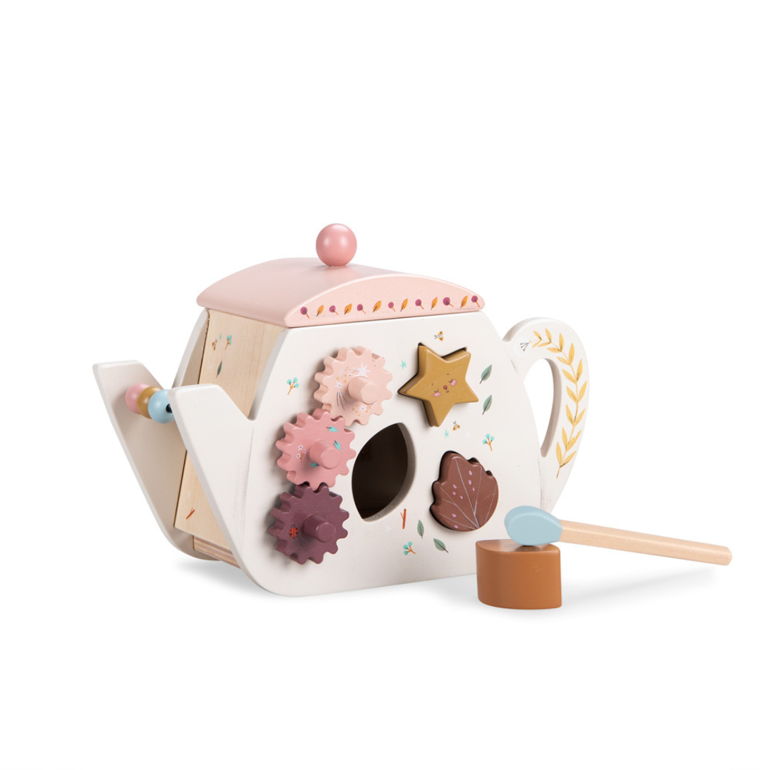 Moulin Roty készségfejlesztő teáskanna játék - Eső után