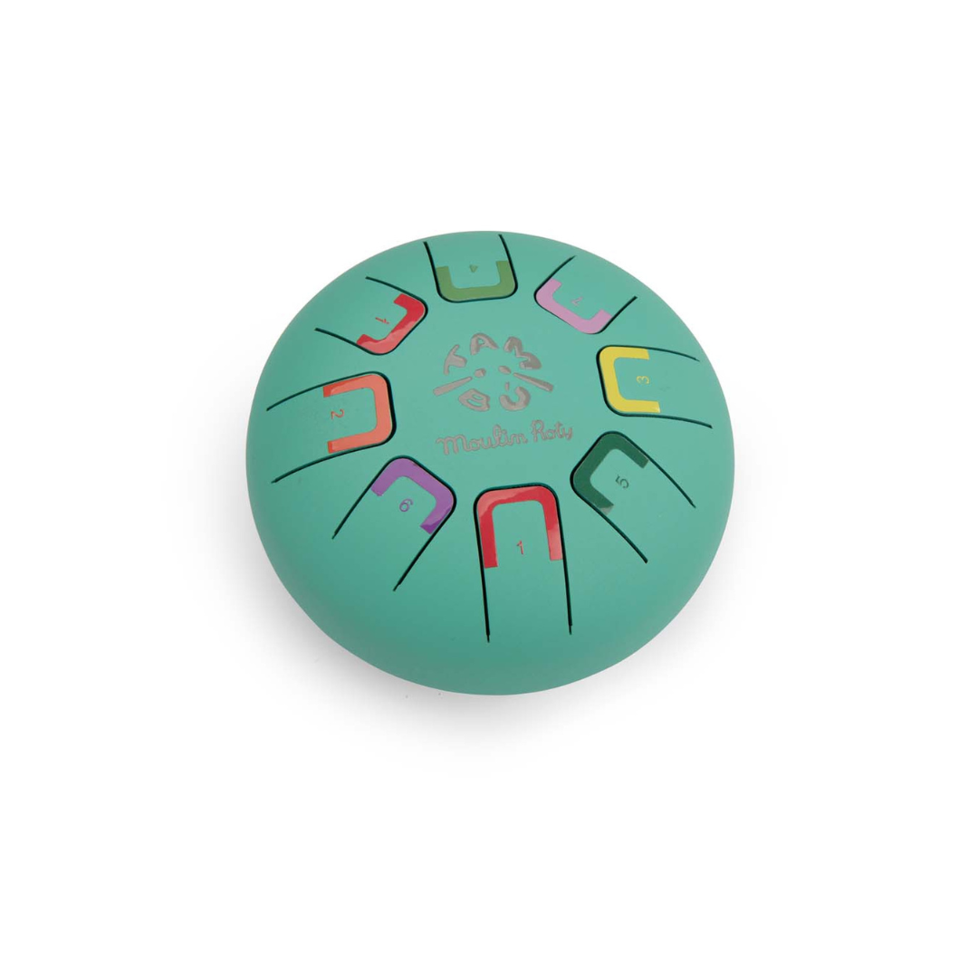 Moulin Roty kicsi handpan játékhangszer - Dzsungel