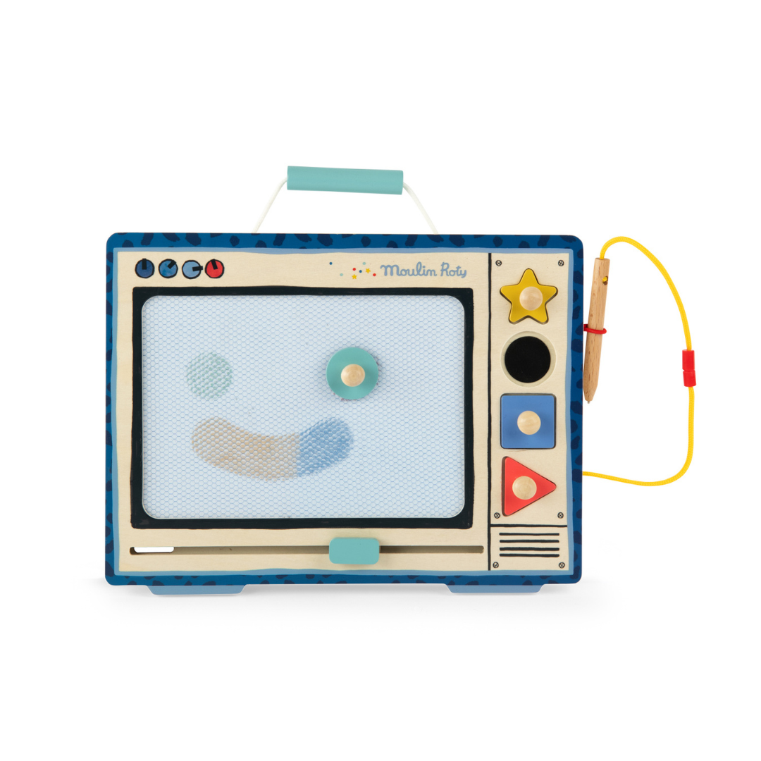 Moulin Roty mágneses rajztábla - Pamacs és Pamut