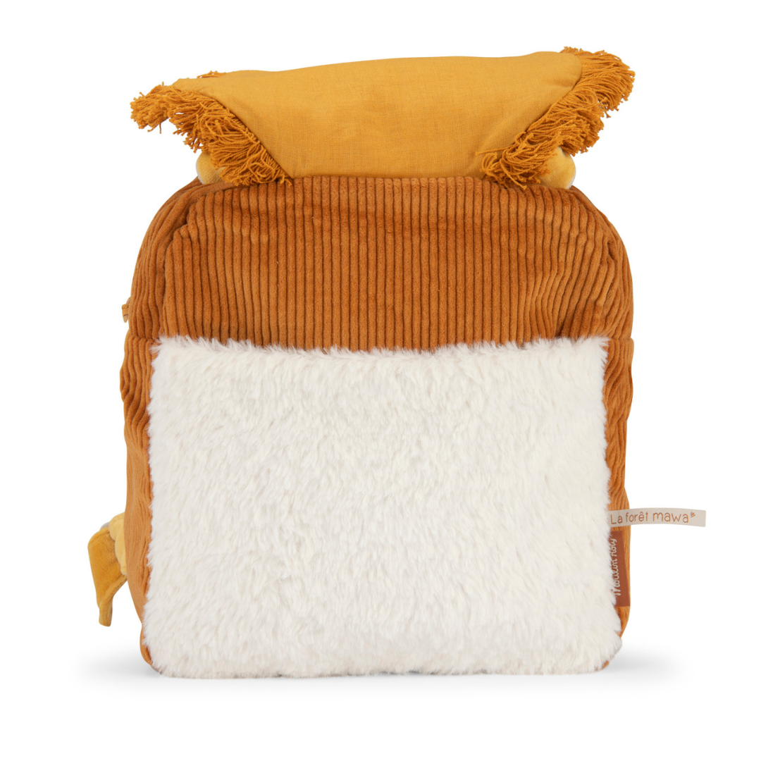 Moulin Roty oroszlános hátizsák (Mamba) - Az esőerdőben