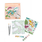 Moulin Roty számfestő készlet - Rózsababák