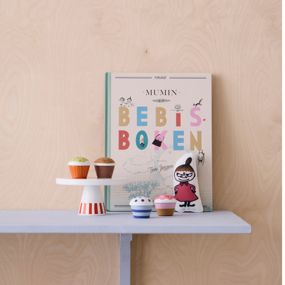 Mumin sütik állvánnyal gyerekeknek