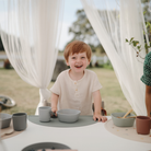 Négyzetes mélytányér - alkonyat