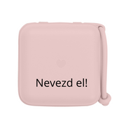 Nevesített BIBS cumitartó - cseresznyevirág