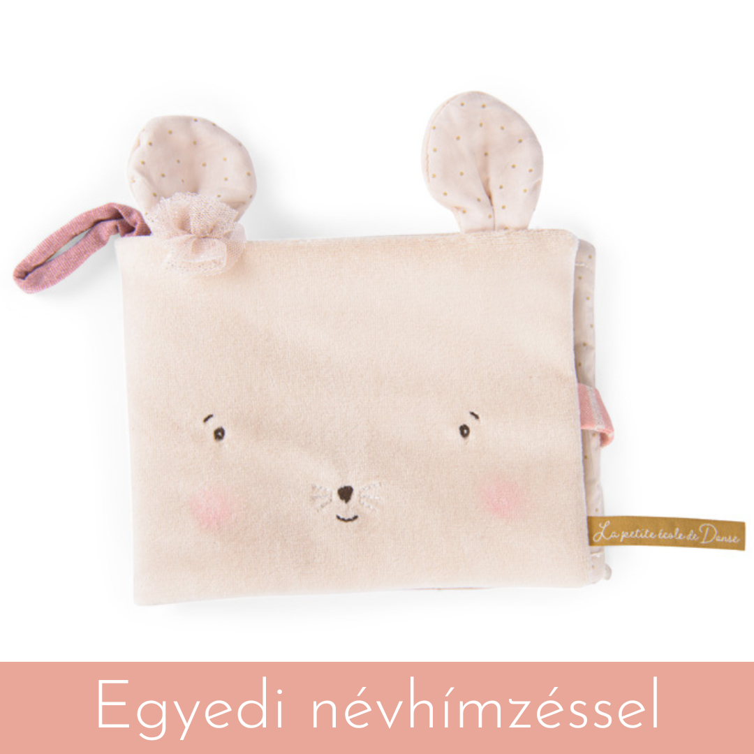Névre szóló textil fényképalbum gyerekeknek - Tánciskola (Moulin Roty)