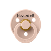 Nevesített BIBS Colour cumi - púderrózsaszín - Pippadu