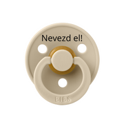 Nevesített BIBS Colour cumi - vanília - Pippadu