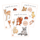 Pippadu állati matricák - meglepetés mintákkal