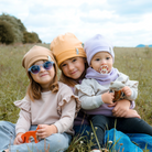 Pippadu beanie sapkák - kézzel készült, kétrétegű sapka vagány színekben baba és felnőtt méretben
