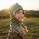 Oliva beanie aapka, téli baba sapka kétrégetű, felnőtt és gyerek méretben - anya-lánya szett, anya-fia szett