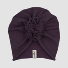 Pippadu őszi-téli turbán sapka, baba sapka antracit színben