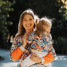 Pippadu anya pulóver színjáték mandarin ujjbetéttel - akár baba és mama szettben