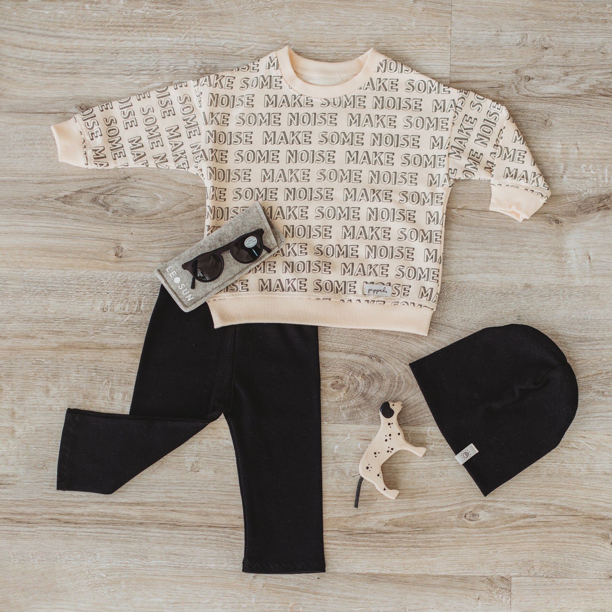 Gyerek leggings - fekete - Pippadu