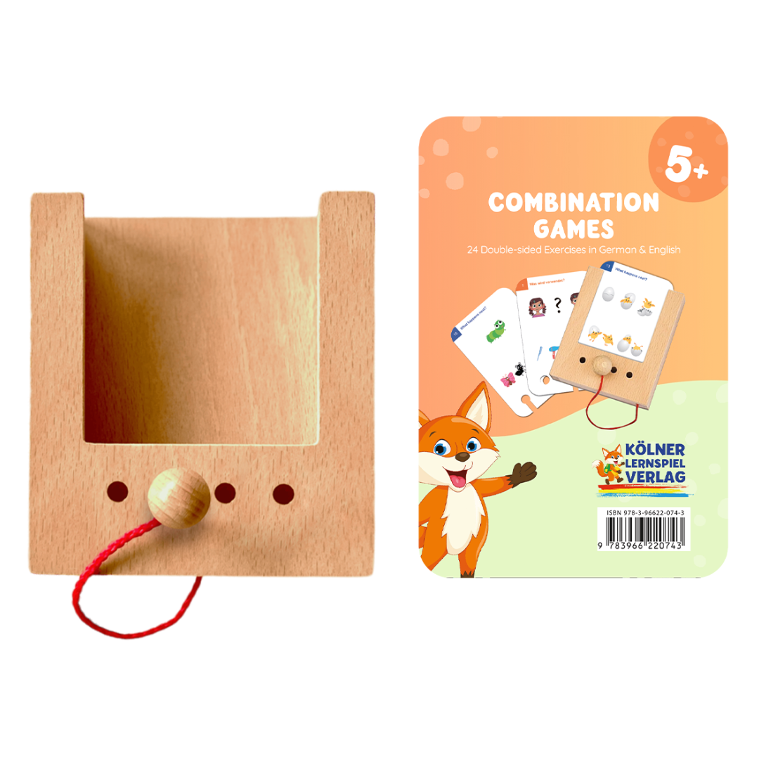 Puncho fa tanulódoboz + kártyacsomag - 5 éves kortól