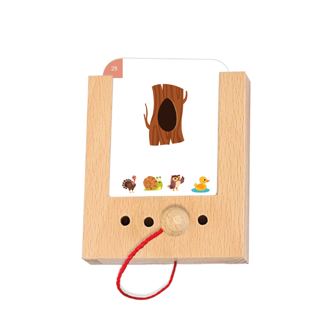 Puncho kiegészítő kártyacsomag Állati otthonok témában 4 éves kortól