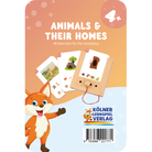 Puncho kártyacsomag Állati otthonok - 4 éves kortól