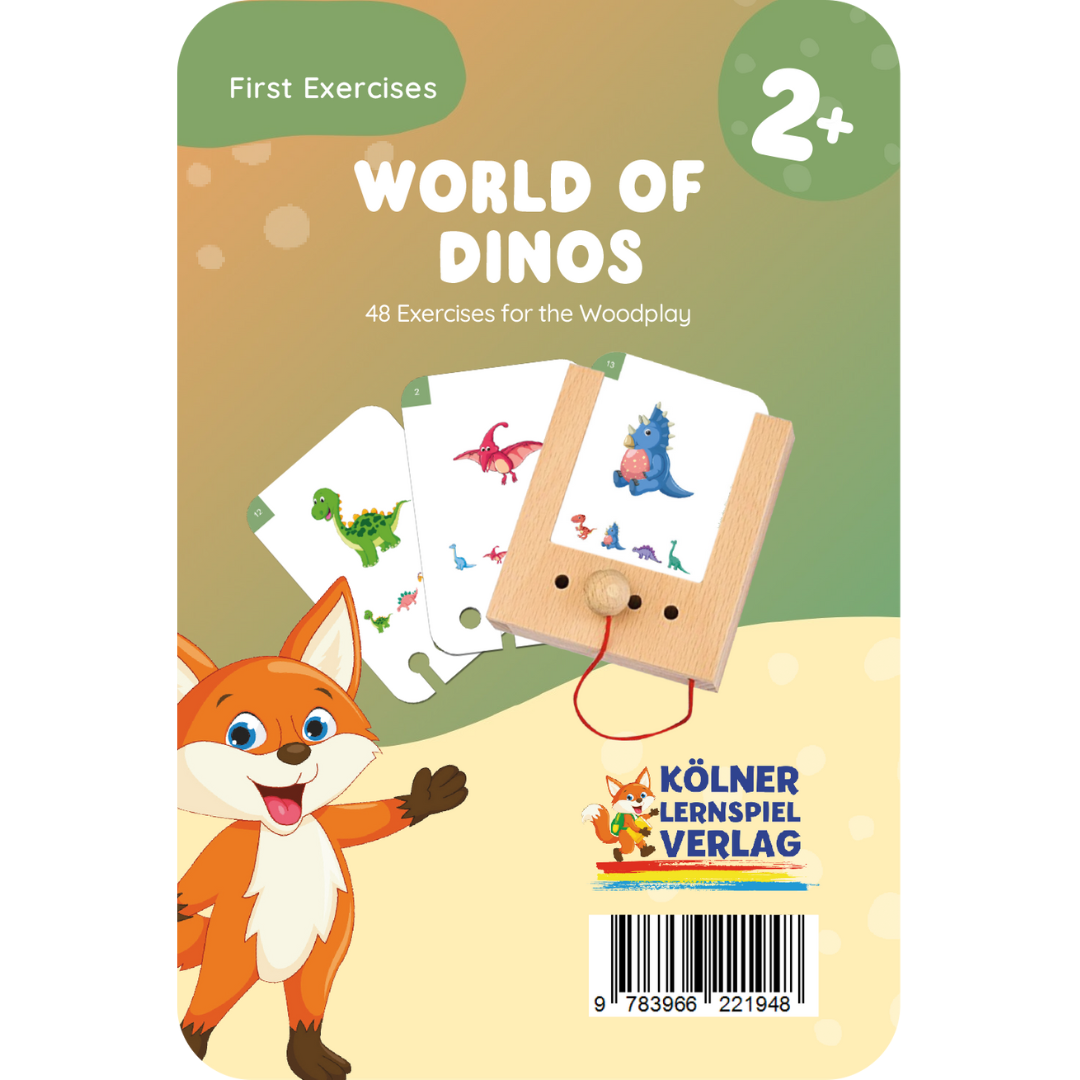 Puncho kártyacsomag Dinók - 2 éves kortól