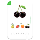 Puncho kártyacsomag Gyümölcsök párosító feladatok kétoldalas kártyákon fa tanulódobozhoz