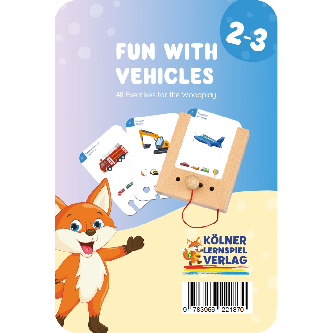 Puncho kártyacsomag Járművek - 2-3 éves kortól