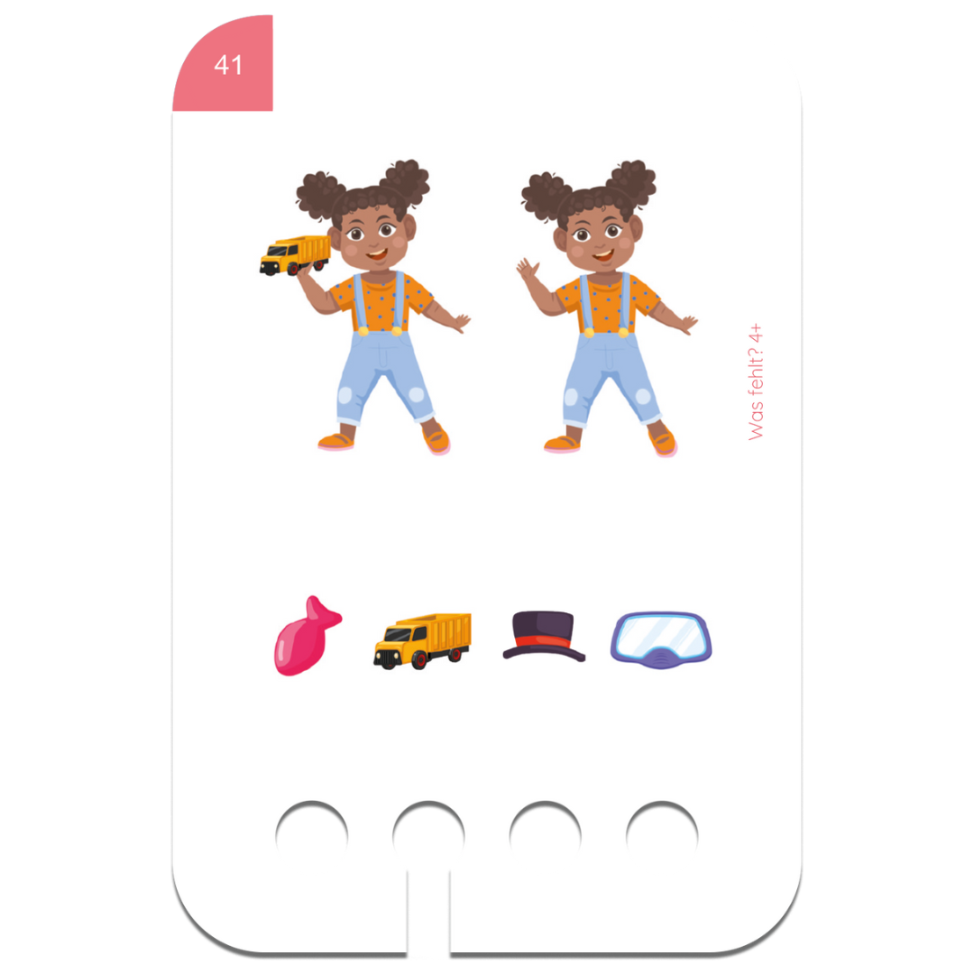 Puncho fa tanulódoboz: fa fejlesztő játék kártyacsomagokkal - Mi hiányzik? 4 éves kortól