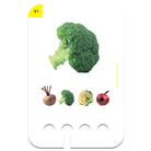 Puncho kiegészítő kártyacsomag 2 éves kortól fa tanulódobozhoz Zöldségek témában