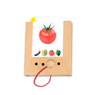 Puncho kártyacsomag Zöldségek - 2 éves kortól fa tanulódobozhoz