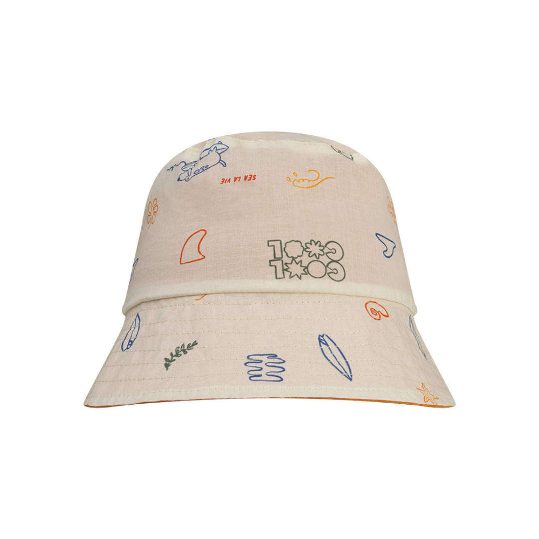 Swim Essentials UV-szűrős kifordítható sapka - hullám