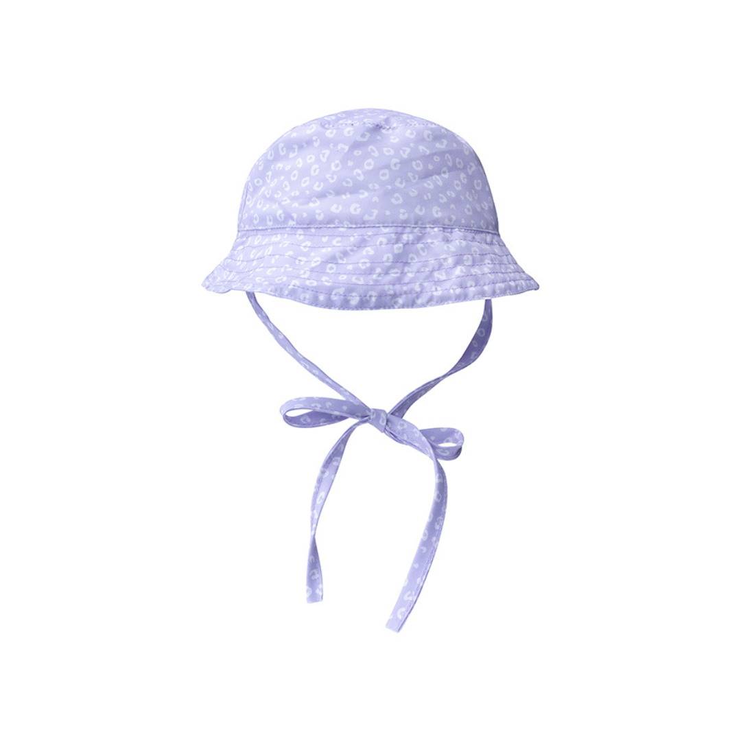 Swim Essentials UV-szűrős napsapka - lila leopárd