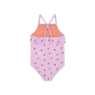 Swim Essentials fodros úszódressz - eper