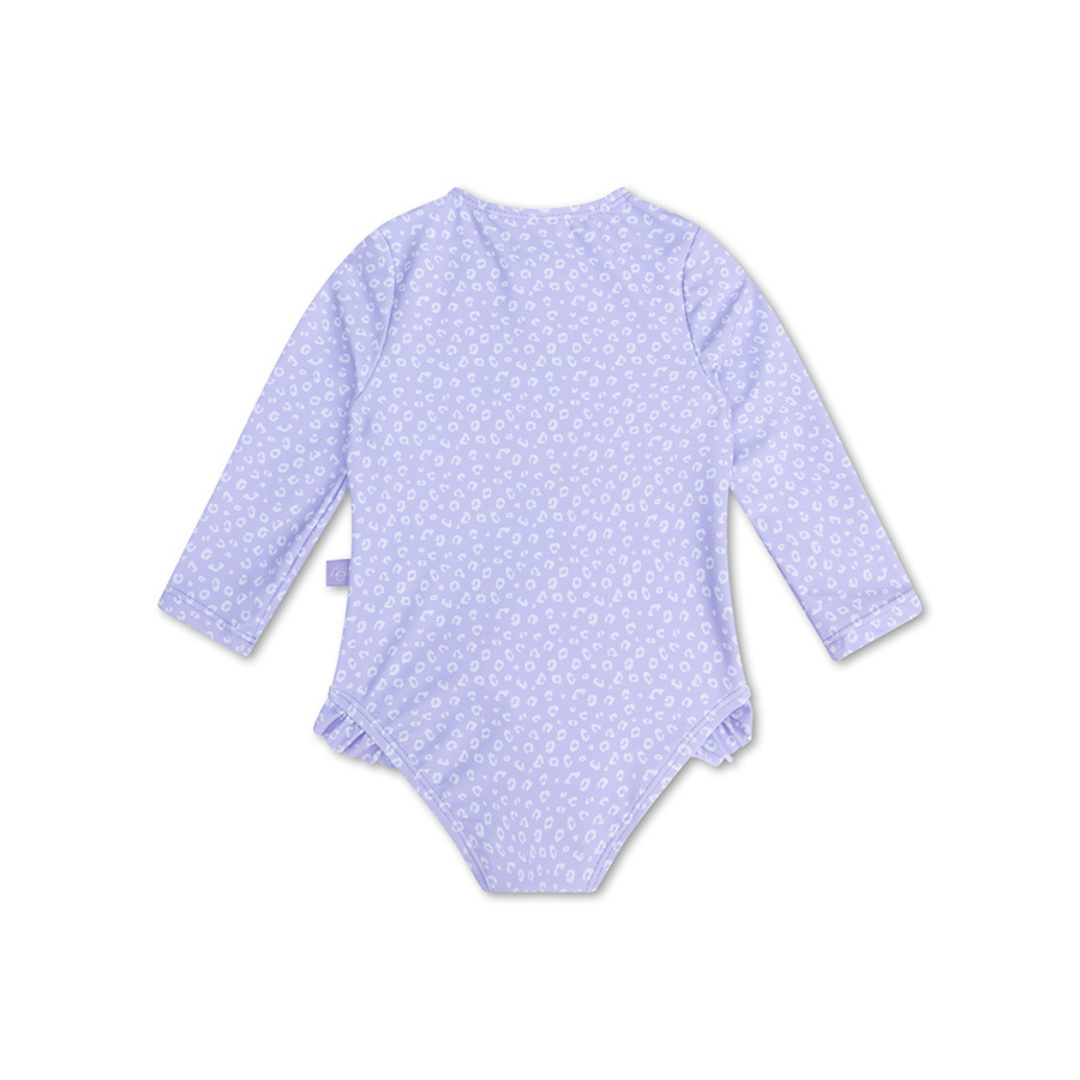 Swim Essentials fürdőruha - lila leopárd