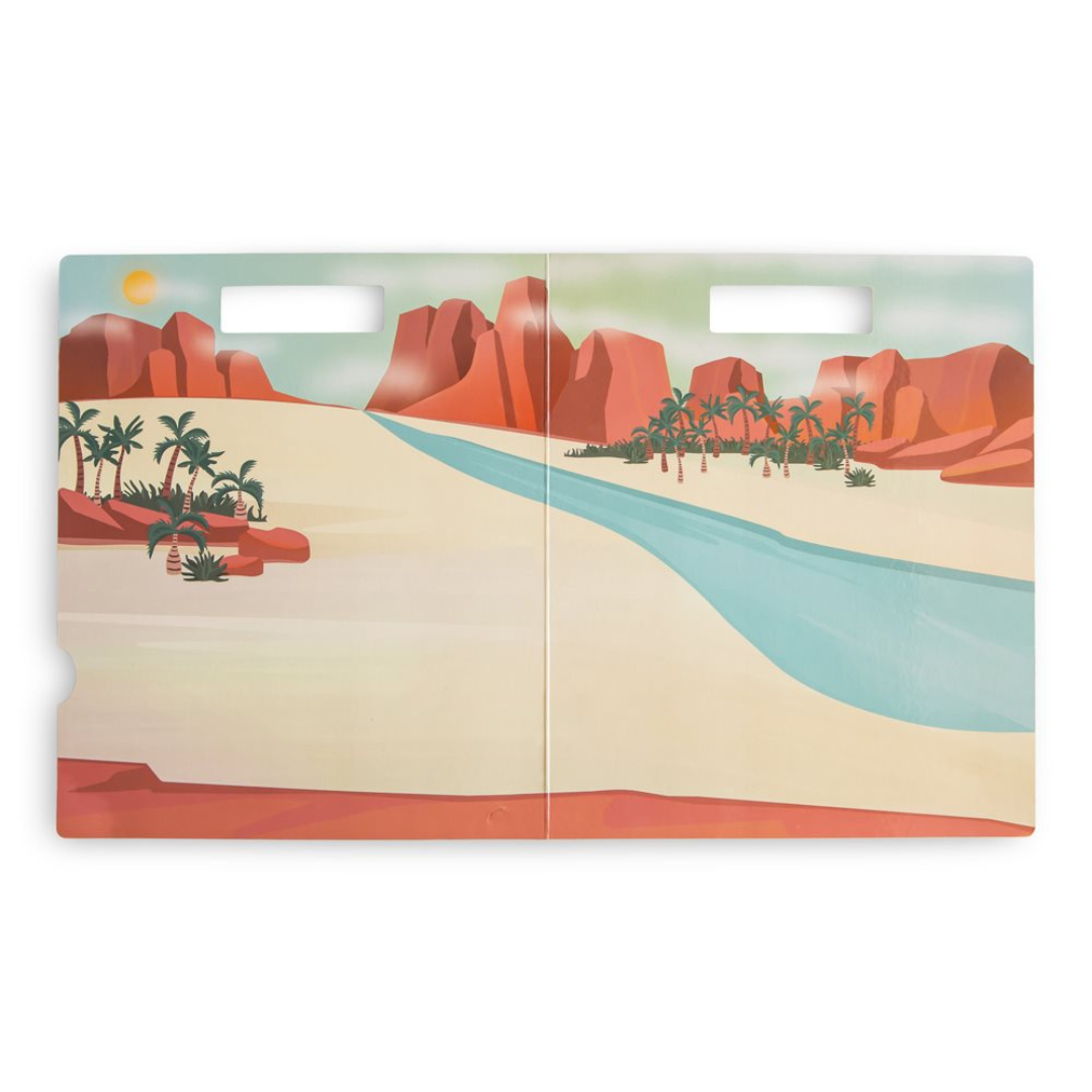 Újrahasználható matrica szett - Dinók