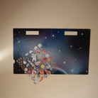 Újrahasználható űrhajós matrica szett