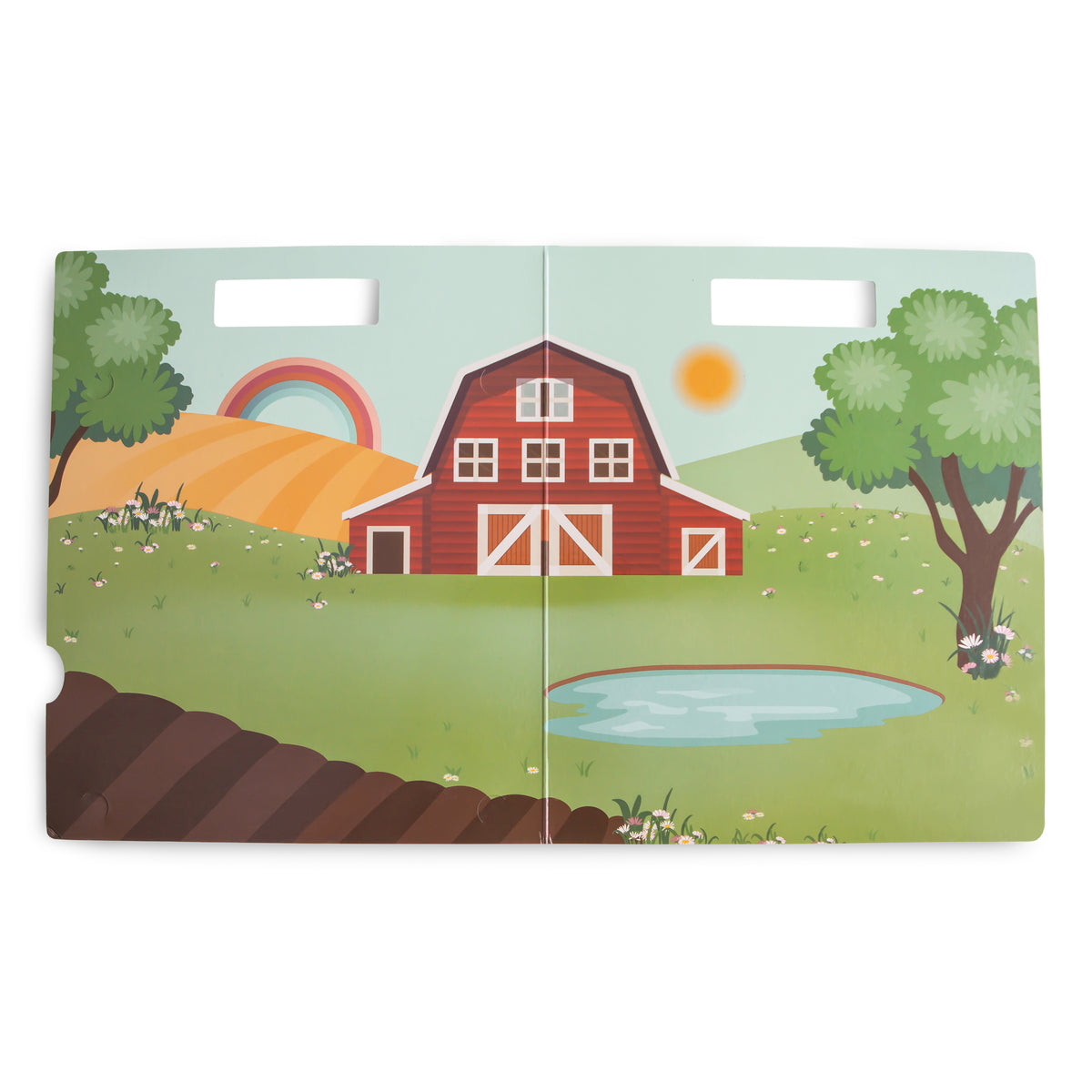 Újrahasználható matrica szett - Farm - Pippadu