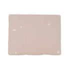 Walking Mum babafészek és takaró egyik oldala kihajtva Eco Mum bézs színben