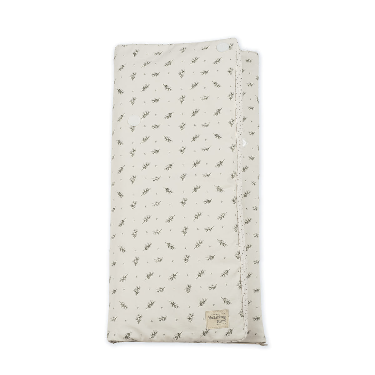 Walking Mum babafészek Mimóza zöld, alternatív hajtás, praktikus és kényelmes újszülötteknek, kiságyban vagy babakocsiban használható