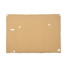 Walking Mum kjiteríthető babafészek, amely takaróként is használható, pöttyös mintával, fahéj színben