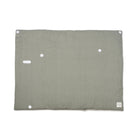 Babafészek és takaró pöttyös mintával oliva színben - Walking Mum