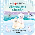 Babakönyvtár - Állatkölykök a hóban - Kukucskálós könyv