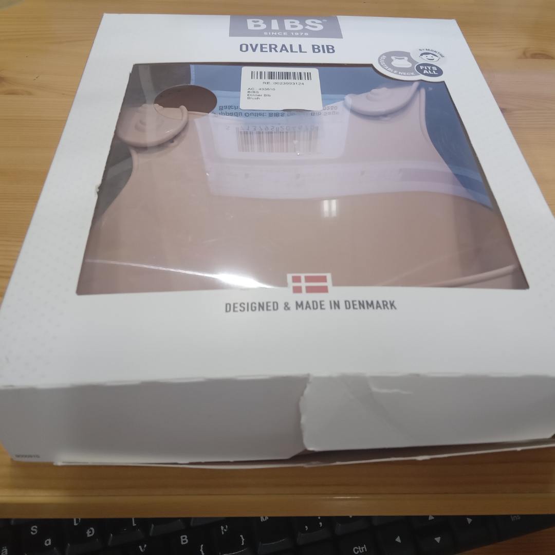 Outlet: BIBS előke - púderrózsaszín