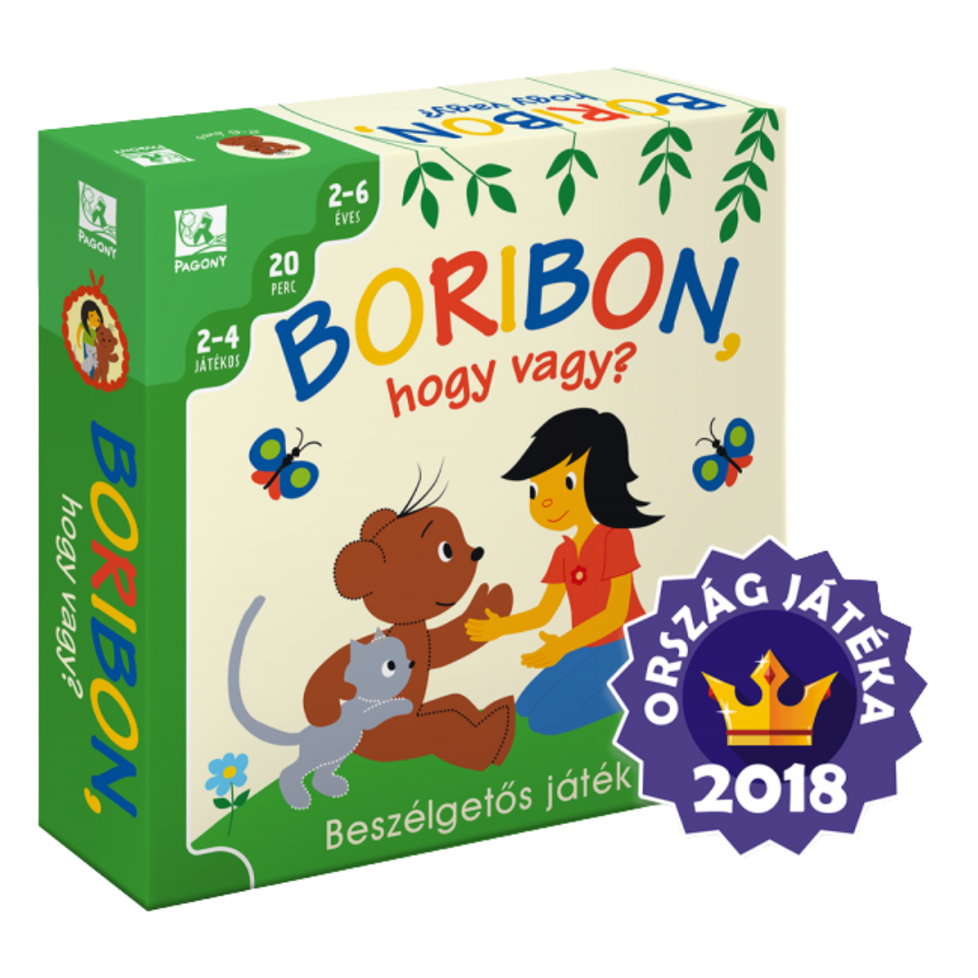 Marék Veronika Boribon, hogy vagy? beszélgetős játék