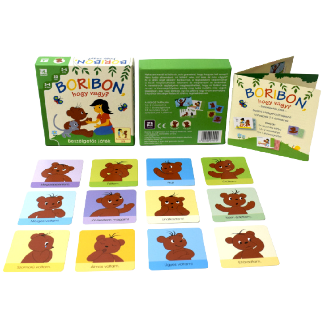 Marék Veronika társasjáték Boribon, hogy vagy?