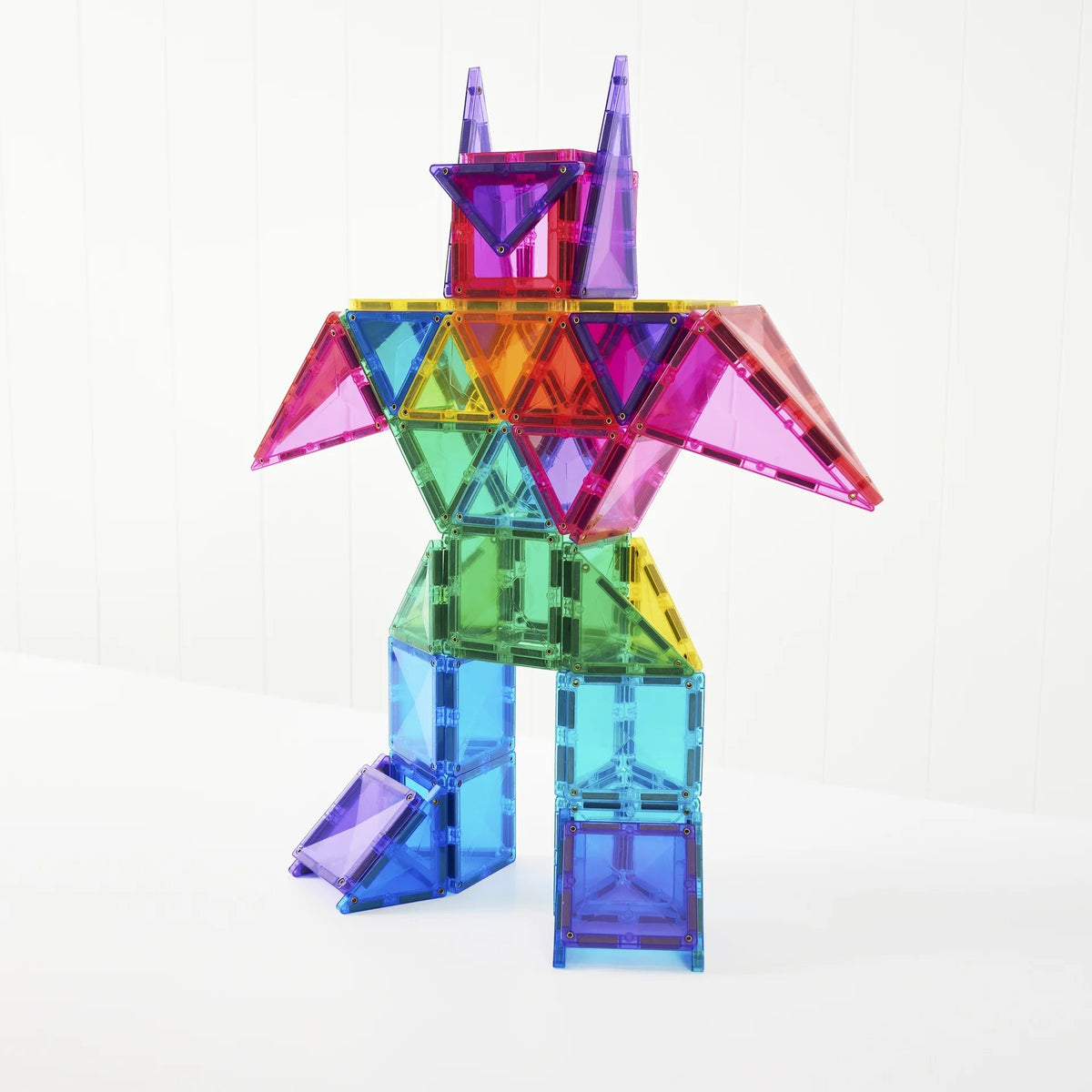Robot a CONNETIX élénk színű mágneses elemeiből