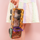 Jármű a CONNETIX pasztell Transport Pack elemeiből - strapabíró kerekek, mágneses elemek