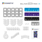 CONNETIX mágneses golyópálya (Galaxy) - 61 db tartalom
