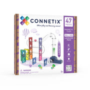 CONNETIX mágneses golyópálya (élénk) - Launcher Pack (47 db)
