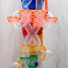 CONNETIX szivárvány mágneses golyópálya összeállítási ötlet