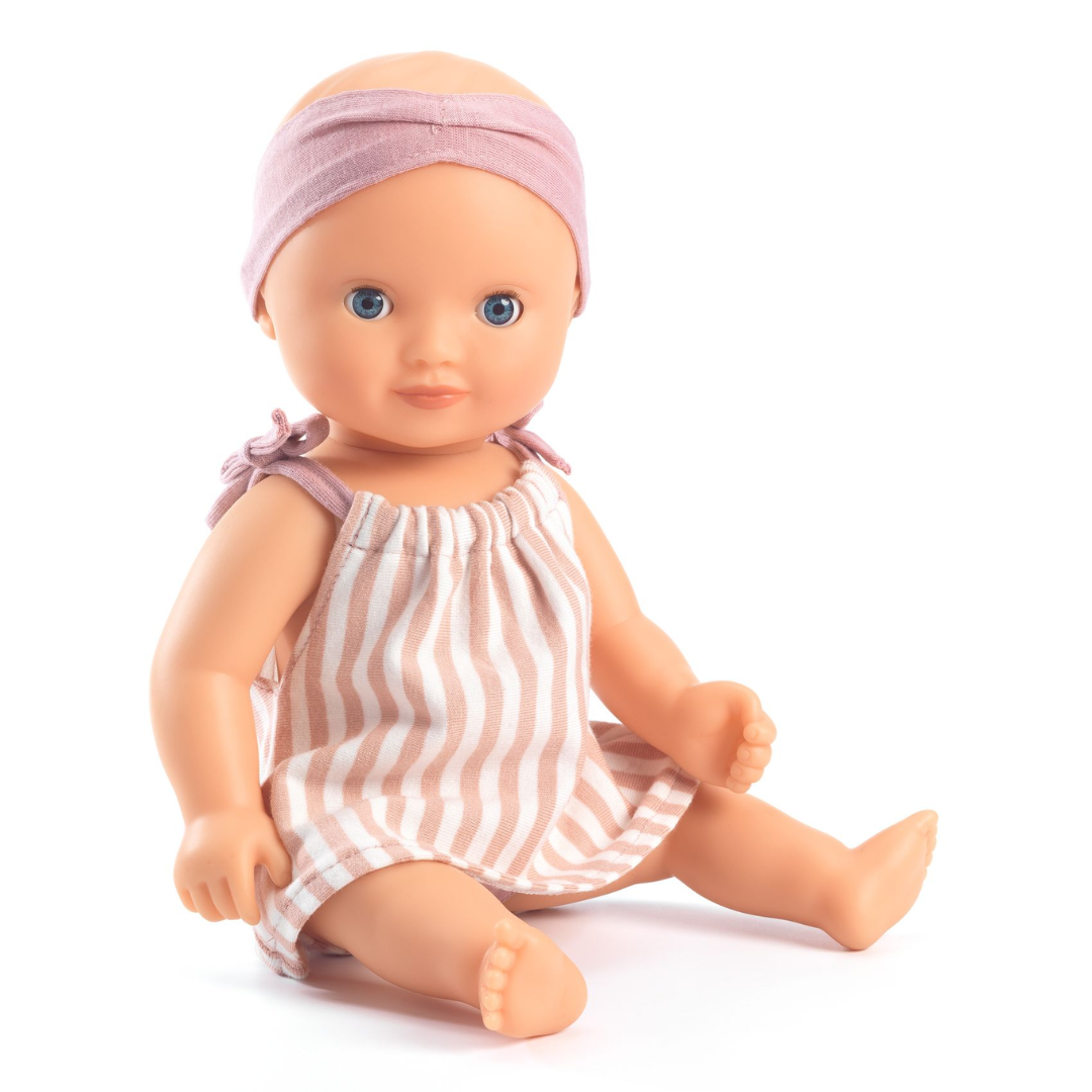 Djeco fürdethető átékbaba - Szilva, 32 cm - Prune